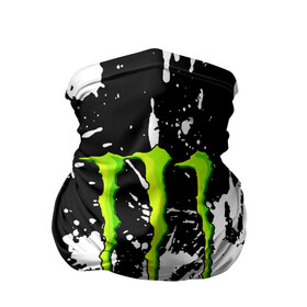 Бандана-труба 3D с принтом MONSTER ENERGY в Тюмени, 100% полиэстер, ткань с особыми свойствами — Activecool | плотность 150‒180 г/м2; хорошо тянется, но сохраняет форму | black monster | bmx | claw | cybersport | energy | monster | monster energy | moto | motocross | race | sport | киберспорт | когти | монстер энерджи | монстр | мото | мотокросс | ралли | скейтбординг | спорт | энергия