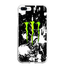 Чехол для iPhone 7Plus/8 Plus матовый с принтом MONSTER ENERGY в Тюмени, Силикон | Область печати: задняя сторона чехла, без боковых панелей | black monster | bmx | claw | cybersport | energy | monster | monster energy | moto | motocross | race | sport | киберспорт | когти | монстер энерджи | монстр | мото | мотокросс | ралли | скейтбординг | спорт | энергия