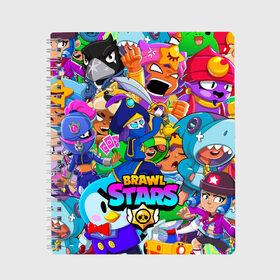 Тетрадь с принтом BRAWL STARS MORTIS в Тюмени, 100% бумага | 48 листов, плотность листов — 60 г/м2, плотность картонной обложки — 250 г/м2. Листы скреплены сбоку удобной пружинной спиралью. Уголки страниц и обложки скругленные. Цвет линий — светло-серый
 | bibi | brawl stars | coach mike | crow | gale | leon | leon shark | max | mecha crow | mortis | mr.p | phoenix | sally leon | sandy | spike | sprout | tara | unicorn | virus 8 bit | werewolf | ворон | оборотень