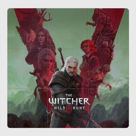 Магнитный плакат 3Х3 с принтом The Witcher 5-летие в Тюмени, Полимерный материал с магнитным слоем | 9 деталей размером 9*9 см | blood and wine | cd project red | games | geralt | hearts of stone | the witcher | wild hunt | ведьмак | геральт | дикая охота | игры | йеннифер | каменные сердца | кровь и вино | трисс | цири