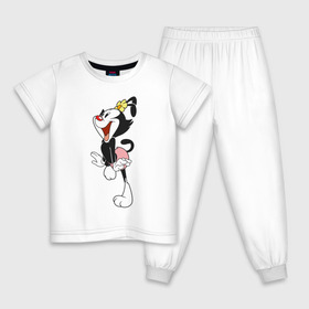 Детская пижама хлопок с принтом Дот Уорнер.Animaniacs в Тюмени, 100% хлопок |  брюки и футболка прямого кроя, без карманов, на брюках мягкая резинка на поясе и по низу штанин
 | animaniacs | dot warner | vdpartat | дот уорнер | озорные анимашки