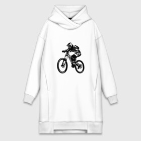 Платье-худи хлопок с принтом Велоспорт (Z) в Тюмени,  |  | bicycle | bicyclist | bike | biker | bmx | cycle | rider | байкер | бмх | вело | велогонщик | велосепедист | велосипед | велоспорт | гонщик