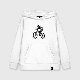 Детская толстовка хлопок с принтом Велоспорт (Z) в Тюмени, 100% хлопок | Круглый горловой вырез, эластичные манжеты, пояс, капюшен | bicycle | bicyclist | bike | biker | bmx | cycle | rider | байкер | бмх | вело | велогонщик | велосепедист | велосипед | велоспорт | гонщик