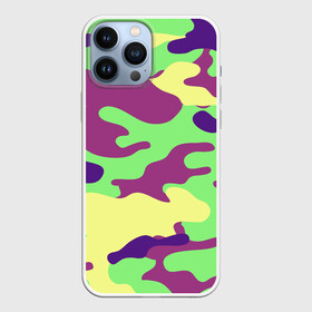 Чехол для iPhone 13 Pro Max с принтом Камуфляж в Тюмени,  |  | военный | городской | защитный | камуфляж | кислота | кислотные цвета | кислотный | кислотный камуфляж | краски | милитари | пиксельный | пятнистый | тактический | яркий камуфляж