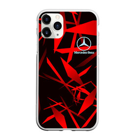 Чехол для iPhone 11 Pro Max матовый с принтом Mercedes-Benz в Тюмени, Силикон |  | Тематика изображения на принте: benz | mercedes | абстракция | авто | бенц | краска | машина | мерседес | мотоцикл | неон | текстура