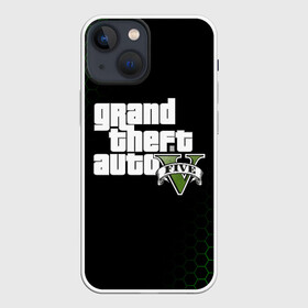 Чехол для iPhone 13 mini с принтом GTA 5 | ГТА 5 в Тюмени,  |  | grand theft auto | grove street | grove street 4 life | gta | gta 4 | gta 5 | gta sa | gta v | gta vice city | samp | san andreas | vice city | грув стрит | игры | самп | сан андреас