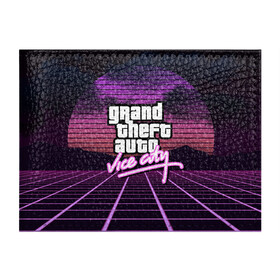 Обложка для студенческого билета с принтом GTA VICE CITY в Тюмени, натуральная кожа | Размер: 11*8 см; Печать на всей внешней стороне | grand theft auto | grove street | grove street 4 life | gta | gta 4 | gta 5 | gta sa | gta v | gta vice city | neon | samp | san andreas | vice city | грув стрит | игры | неон | самп | сан андреас