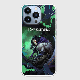 Чехол для iPhone 13 Pro с принтом Darksiders 2 в Тюмени,  |  | Тематика изображения на принте: darksiders 2 | апокалипсис | арт | верблюд | война | всадник | желтый | игра | компьютерная | конь | монстры | серый