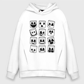 Мужское худи Oversize хлопок с принтом FORTNITE x MARSHMELLO в Тюмени, френч-терри — 70% хлопок, 30% полиэстер. Мягкий теплый начес внутри —100% хлопок | боковые карманы, эластичные манжеты и нижняя кромка, капюшон на магнитной кнопке | deadmau5 | fortnite | fortnite 2 | fortnite x маршмелло | ikonik | marshmello | ninja | ninja streamer | raven | travis scott | ворон | иконик | ниндзя | пили | рейвен | трэвис скотт | фортнайт