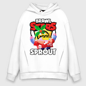 Мужское худи Oversize хлопок с принтом BRAWL STARS SPROUT в Тюмени, френч-терри — 70% хлопок, 30% полиэстер. Мягкий теплый начес внутри —100% хлопок | боковые карманы, эластичные манжеты и нижняя кромка, капюшон на магнитной кнопке | bibi | brawl stars | coach mike | crow | gale | leon | leon shark | max | mecha crow | mortis | mr.p | nani | phoenix | sally leon | sandy | spike | sprout | tara | virus 8 bit | werewolf | ворон | оборотень