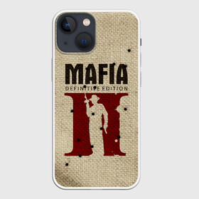 Чехол для iPhone 13 mini с принтом Mafia 2 в Тюмени,  |  | 2 | 2020 | definitive | edition | mafia | банда | вито | гангстеры | герои | дон | игра | капоне | компьютерная | корлеоне | крестный | культ | мафия | мешковина | настольная | отец | персонаж | фильм