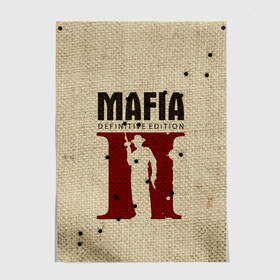 Постер с принтом Mafia 2 в Тюмени, 100% бумага
 | бумага, плотность 150 мг. Матовая, но за счет высокого коэффициента гладкости имеет небольшой блеск и дает на свету блики, но в отличии от глянцевой бумаги не покрыта лаком | 2 | 2020 | definitive | edition | mafia | банда | вито | гангстеры | герои | дон | игра | капоне | компьютерная | корлеоне | крестный | культ | мафия | мешковина | настольная | отец | персонаж | фильм