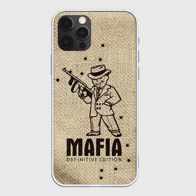 Чехол для iPhone 12 Pro с принтом Mafia 2 в Тюмени, силикон | область печати: задняя сторона чехла, без боковых панелей | 2 | 2020 | definitive | edition | mafia | банда | вито | гангстеры | герои | дон | игра | капоне | компьютерная | корлеоне | крестный | культ | мафия | мешковина | настольная | отец | персонаж | фильм