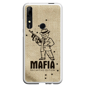 Чехол для Honor P Smart Z с принтом Mafia 2 в Тюмени, Силикон | Область печати: задняя сторона чехла, без боковых панелей | 2 | 2020 | definitive | edition | mafia | банда | вито | гангстеры | герои | дон | игра | капоне | компьютерная | корлеоне | крестный | культ | мафия | мешковина | настольная | отец | персонаж | фильм