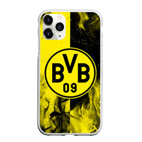 Чехол для iPhone 11 Pro Max матовый с принтом BORUSSIA в Тюмени, Силикон |  | borussia | fc | football | football club | sport | боруссия | спорт | спортивные | униформа | фк | футбол | футбольный клуб