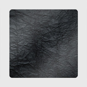 Магнит виниловый Квадрат с принтом Черная Бумага в Тюмени, полимерный материал с магнитным слоем | размер 9*9 см, закругленные углы | pattern | textures | абстракция | бумага | геометрия | градиент | грязная | карбон | краска | мятая | паттерны | пергамент | пиксели | старая | текстуры | уголь | фигуры | фон | черная