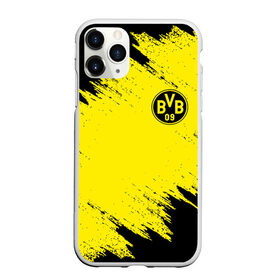 Чехол для iPhone 11 Pro Max матовый с принтом BORUSSIA в Тюмени, Силикон |  | borussia | fc | football | football club | sport | боруссия | спорт | спортивные | униформа | фк | футбол | футбольный клуб