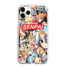 Чехол для iPhone 11 Pro Max матовый с принтом SENPAI в Тюмени, Силикон |  | ahegao | anime | kawai | kowai | oppai | otaku | senpai | sugoi | waifu | yandere | аниме | ахегао | ковай | культура | отаку | семпай | сенпай | тренд | яндере