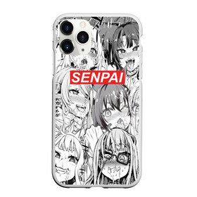 Чехол для iPhone 11 Pro Max матовый с принтом SENPAI в Тюмени, Силикон |  | ahegao | anime | kawai | kowai | oppai | otaku | senpai | sugoi | waifu | yandere | аниме | ахегао | ковай | культура | отаку | семпай | сенпай | тренд | яндере