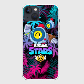 Чехол для iPhone 13 с принтом BRAWL STARS NANI в Тюмени,  |  | bibi | brawl stars | coach mike | crow | gale | leon | leon shark | max | mecha crow | mortis | mr.p | nani | phoenix | sally leon | sandy | spike | sprout | tara | virus 8 bit | werewolf | ворон | оборотень