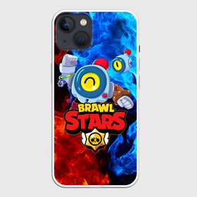 Чехол для iPhone 13 с принтом BRAWL STARS NANI в Тюмени,  |  | bibi | brawl stars | coach mike | crow | gale | leon | leon shark | max | mecha crow | mortis | mr.p | nani | phoenix | sally leon | sandy | spike | sprout | tara | virus 8 bit | werewolf | ворон | оборотень