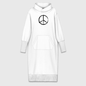 Платье удлиненное хлопок с принтом Pacific в Тюмени,  |  | pacific | без оружия | мир | рок | свобода