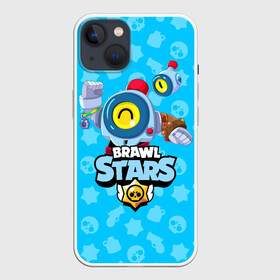 Чехол для iPhone 13 с принтом BRAWL STARS NANI в Тюмени,  |  | bibi | brawl stars | coach mike | crow | gale | leon | leon shark | max | mecha crow | mortis | mr.p | nani | phoenix | sally leon | sandy | spike | sprout | tara | virus 8 bit | werewolf | ворон | оборотень