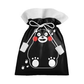 Подарочный 3D мешок с принтом Kumamon в Тюмени, 100% полиэстер | Размер: 29*39 см | Тематика изображения на принте: fire | for | glory | hell | japan | kumamon | of course | ofc | satan | the | иероглифы | кумамон | медведь | огонь | пожар | сатана | япония