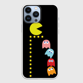Чехол для iPhone 13 Pro Max с принтом Pac man в Тюмени,  |  | old school | retro game | video game | видео игры | ретро игры
