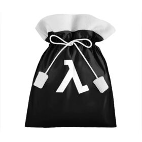 Подарочный 3D мешок с принтом Half-Life в Тюмени, 100% полиэстер | Размер: 29*39 см | half life | half life alyx | half life: alyx | hl | халва | халф лайв | халф лайф