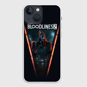 Чехол для iPhone 13 mini с принтом Bloodlines 2 в Тюмени,  |  | bloodlines 2 | vampire | vampire the masquerade | vampire the masquerade bloodlines 2 | vampire: the masquerade – bloodlines 2