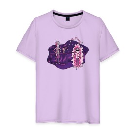 Мужская футболка хлопок с принтом Рик и Морти в Тюмени, 100% хлопок | прямой крой, круглый вырез горловины, длина до линии бедер, слегка спущенное плечо. | adult swim | cartoon network | rick and morty | vdsvar | рик и морти