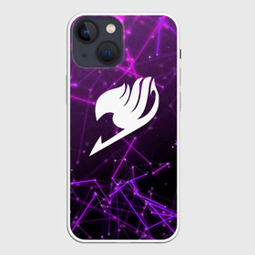 Чехол для iPhone 13 mini с принтом Helmet Fairy tail purple stripes в Тюмени,  |  | fairy tail | аниме | дружба | кино | любовь | магия | манга хиро масимы | мультфильм | сёнэн | сериалы | сказка | фейри тейл | фэнтези | хвост | хвост феи