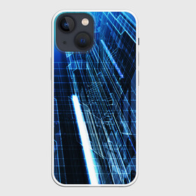 Чехол для iPhone 13 mini с принтом CYBERWORLD в Тюмени,  |  | abstract | abstraction | color | fractal | geometry | paitnt | polygon | polygonal | psy | абстракция | геометрия | краски | неоновые | полигоны | психоделика | фрактал