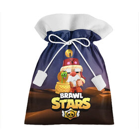 Подарочный 3D мешок с принтом GALE MERCHANT в Тюмени, 100% полиэстер | Размер: 29*39 см | brawl | brawl stars | brawl stars gale | gale merchant | gale merchant brawl stars | merchant | бравл старс | бравл старс гэйл | гэйл | мобильные игры
