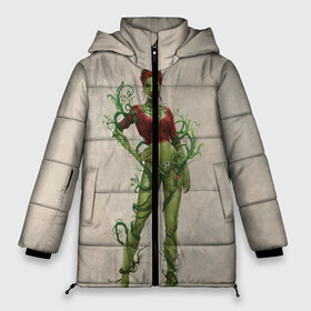 Женская зимняя куртка 3D с принтом Poison Ivy в Тюмени, верх — 100% полиэстер; подкладка — 100% полиэстер; утеплитель — 100% полиэстер | длина ниже бедра, силуэт Оверсайз. Есть воротник-стойка, отстегивающийся капюшон и ветрозащитная планка. 

Боковые карманы с листочкой на кнопках и внутренний карман на молнии | batman | batman arkham knight | poison ivy | vdzabma | бэтмен | бэтмен рыцарь аркхема | ядовитый плющ