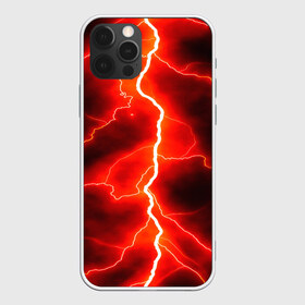 Чехол для iPhone 12 Pro Max с принтом МОЛНИЯ в Тюмени, Силикон |  | color | colour | electricity | glim | glow | light | lights | neon | power | shine | молния | напряжение | неоновый | разряд | стихия | ток | удар | электричество
