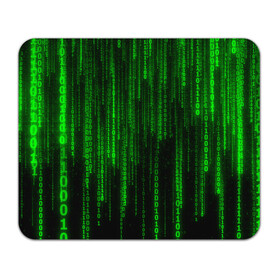 Коврик для мышки прямоугольный с принтом Матрица код цифры программист в Тюмени, натуральный каучук | размер 230 х 185 мм; запечатка лицевой стороны | бинарный код | веб | вирус | всемирная паутина | двоичный код | зеленый | интернет | информация | кибер | код | кодер | кодирование | матрица | наука | олдскул | по | программирование