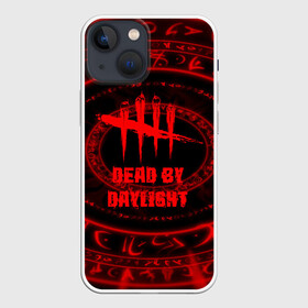 Чехол для iPhone 13 mini с принтом DEAD BY DAYLIGHT в Тюмени,  |  | dbd | dead by daylight | game | survival horror | дбд | игры | мертвецы | мертвы к рассвету | призраки