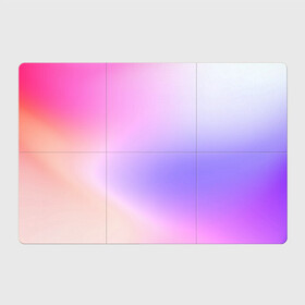 Магнитный плакат 3Х2 с принтом светлый градиент розовый мода в Тюмени, Полимерный материал с магнитным слоем | 6 деталей размером 9*9 см | без логотипов | градиент | желтый | краска | кремовый | легкий | мода | нежный | пастельный | переход | плавный | простой | розовый | светлый | сиреневый | тай дай | тайдай | фиолетовый