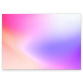 Поздравительная открытка с принтом светлый градиент розовый мода в Тюмени, 100% бумага | плотность бумаги 280 г/м2, матовая, на обратной стороне линовка и место для марки
 | без логотипов | градиент | желтый | краска | кремовый | легкий | мода | нежный | пастельный | переход | плавный | простой | розовый | светлый | сиреневый | тай дай | тайдай | фиолетовый