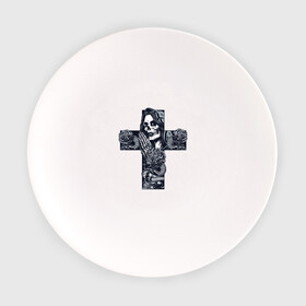 Тарелка с принтом Крест с девушкой (с черепом) в Тюмени, фарфор | диаметр - 210 мм
диаметр для нанесения принта - 120 мм | волосы | дама | девушка | корона | кости | крест | пиковая | праздник | розы | череп