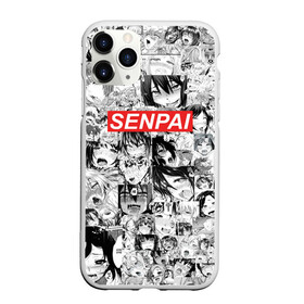 Чехол для iPhone 11 Pro Max матовый с принтом SENPAI в Тюмени, Силикон |  | ahegao | anime | kawai | kowai | oppai | otaku | senpai | sugoi | waifu | yandere | аниме | ахегао | ковай | культура | отаку | семпай | сенпай | тренд | яндере