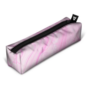 Пенал 3D с принтом розовые разводы краска зефир в Тюмени, 100% полиэстер | плотная ткань, застежка на молнии | абстракция | зефир | краска. разводы | нежный | повседневный | простой | светлый