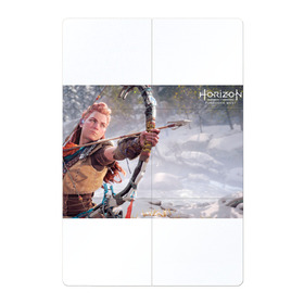 Магнитный плакат 2Х3 с принтом Horizon 2: Forbidden West в Тюмени, Полимерный материал с магнитным слоем | 6 деталей размером 9*9 см | Тематика изображения на принте: 