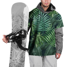 Накидка на куртку 3D с принтом Тропики в Тюмени, 100% полиэстер |  | Тематика изображения на принте: summer | банановая | банановые | джунгли | зелень | краски | летняя | лето | листики | листы | листья | надпись | настроение | отдых | отпуск | пальма | пальмовые | пальмы | папоротник | пляжная | позитив
