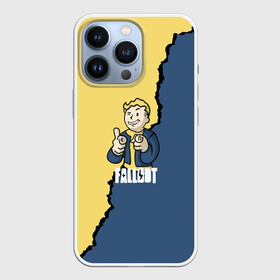 Чехол для iPhone 13 Pro с принтом Fallout logo boy в Тюмени,  |  | boy | fallout | game | newvegas | nukacola | shelter | апокалипсис | вегас | война | игра | игроман | компьютерные | лого | логотип | логотипигры | наездник | оружие | персонажи | постапокалипсис | свобода | симулятор