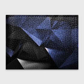 Обложка для студенческого билета с принтом GEOMETRY DARK в Тюмени, натуральная кожа | Размер: 11*8 см; Печать на всей внешней стороне | abstract | abstraction | color | fractal | geometry | paitnt | polygon | polygonal | psy | абстракция | геометрия | краски | неоновые | полигоны | психоделика | фрактал