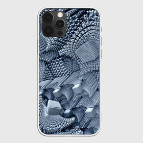 Чехол для iPhone 12 Pro Max с принтом GREY в Тюмени, Силикон |  | abstract | abstraction | color | fractal | geometry | paitnt | polygon | polygonal | psy | абстракция | геометрия | краски | неоновые | полигоны | психоделика | фрактал
