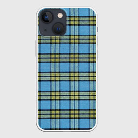 Чехол для iPhone 13 mini с принтом Модный Фагот в Тюмени,  |  | вклетку | геометрия | голубаяклетка | детские | квадраты | клетка | клетчатый | линии | подростковые | полосы | ретро | решетка | рубашка | сетка | синийузор | текстура | ткань | тренер | узоры | форма